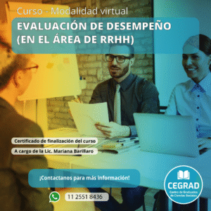 Evaluación de desempeño (en el área de RRHH)