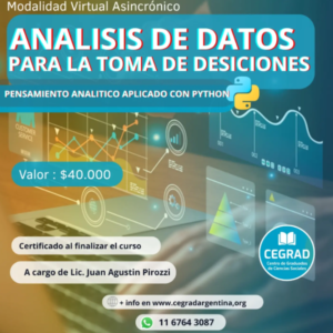 ANÁLISIS DE DATOS PARA LA TOMA DE DECISIONES REALES